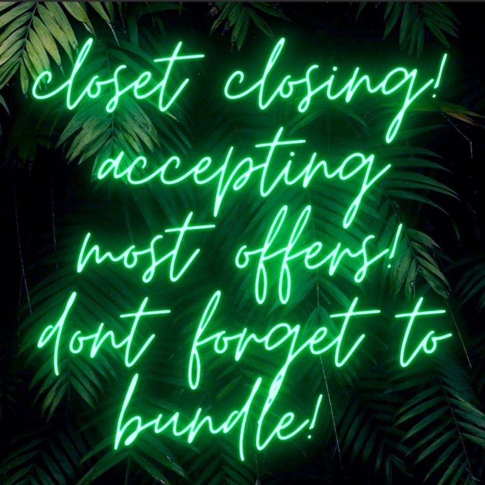 CLOSING CLOSET!!!